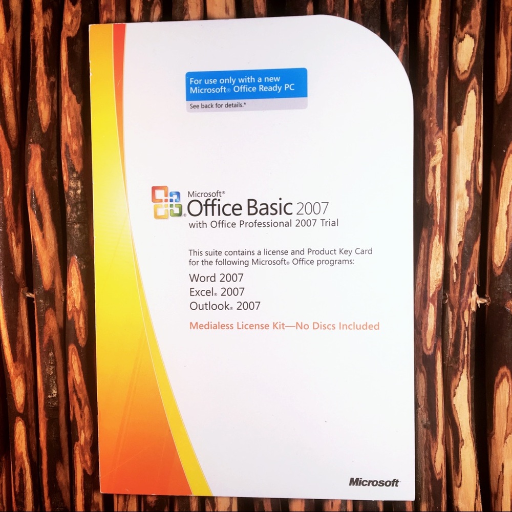 Microsoft Office Basic 2007 NEW / SEALED